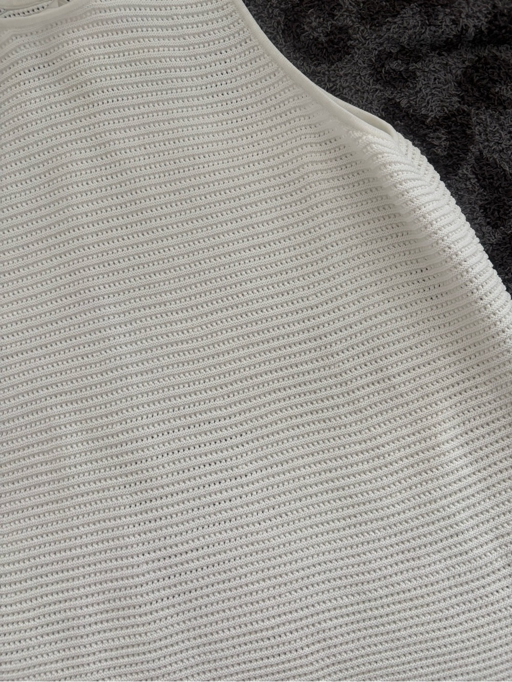 Babaton white Crochet Tank Top - Picture 5 of 5